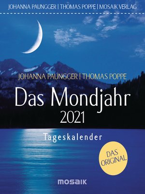 cover image of Das Mondjahr 2021